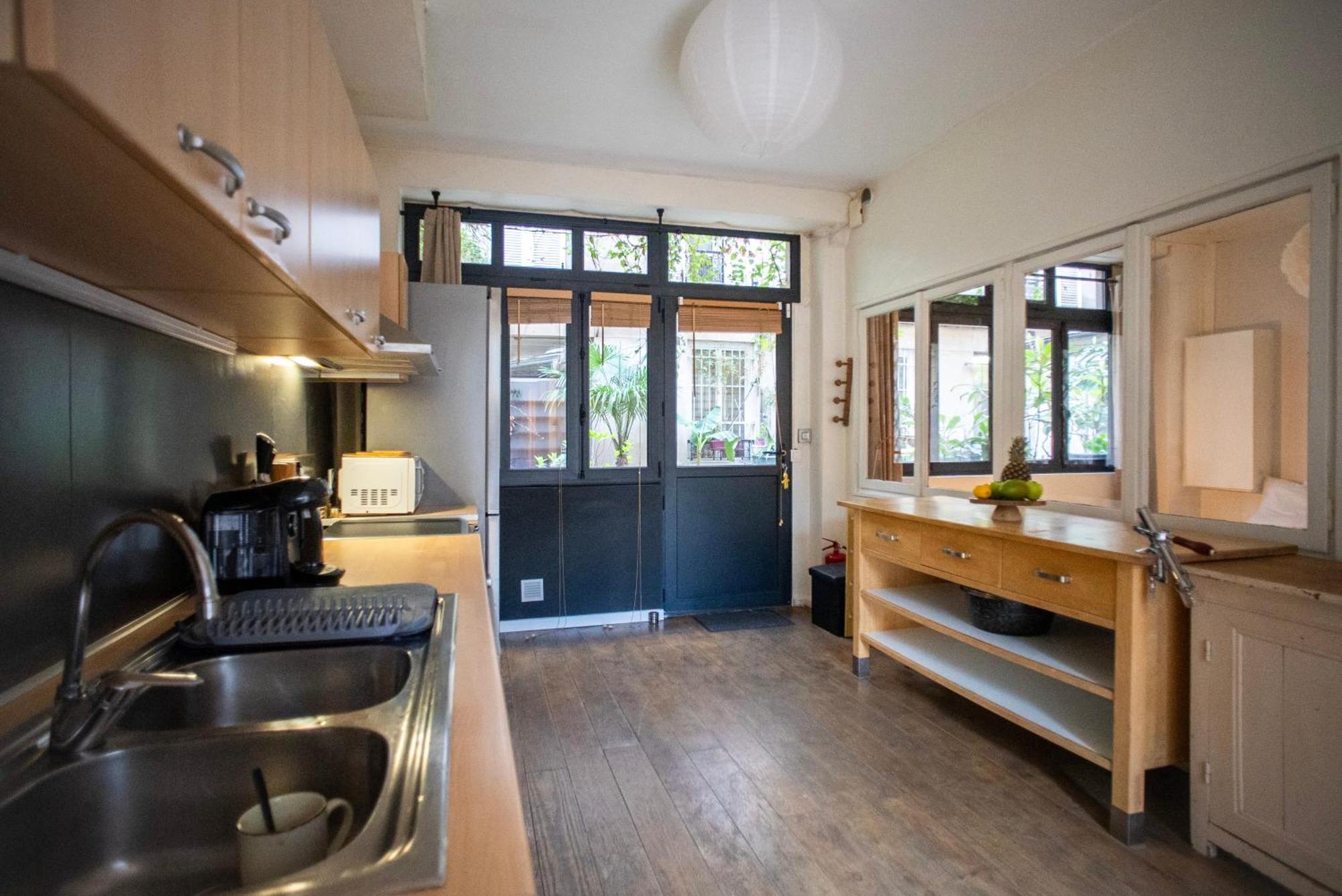 Loft Branche Dans Le Quartier Le Plus Tendance De Paris Apartment Bagian luar foto