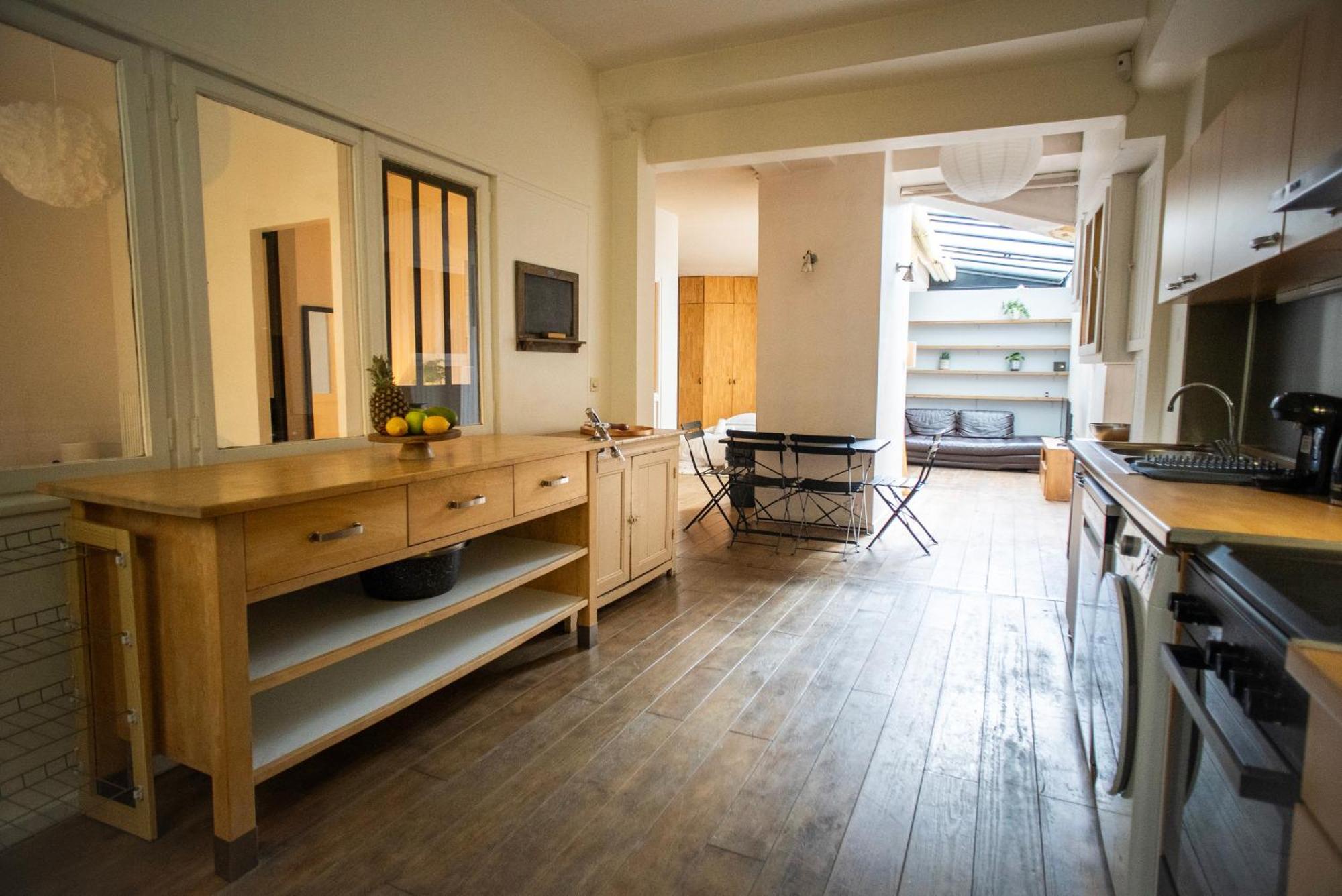 Loft Branche Dans Le Quartier Le Plus Tendance De Paris Apartment Bagian luar foto