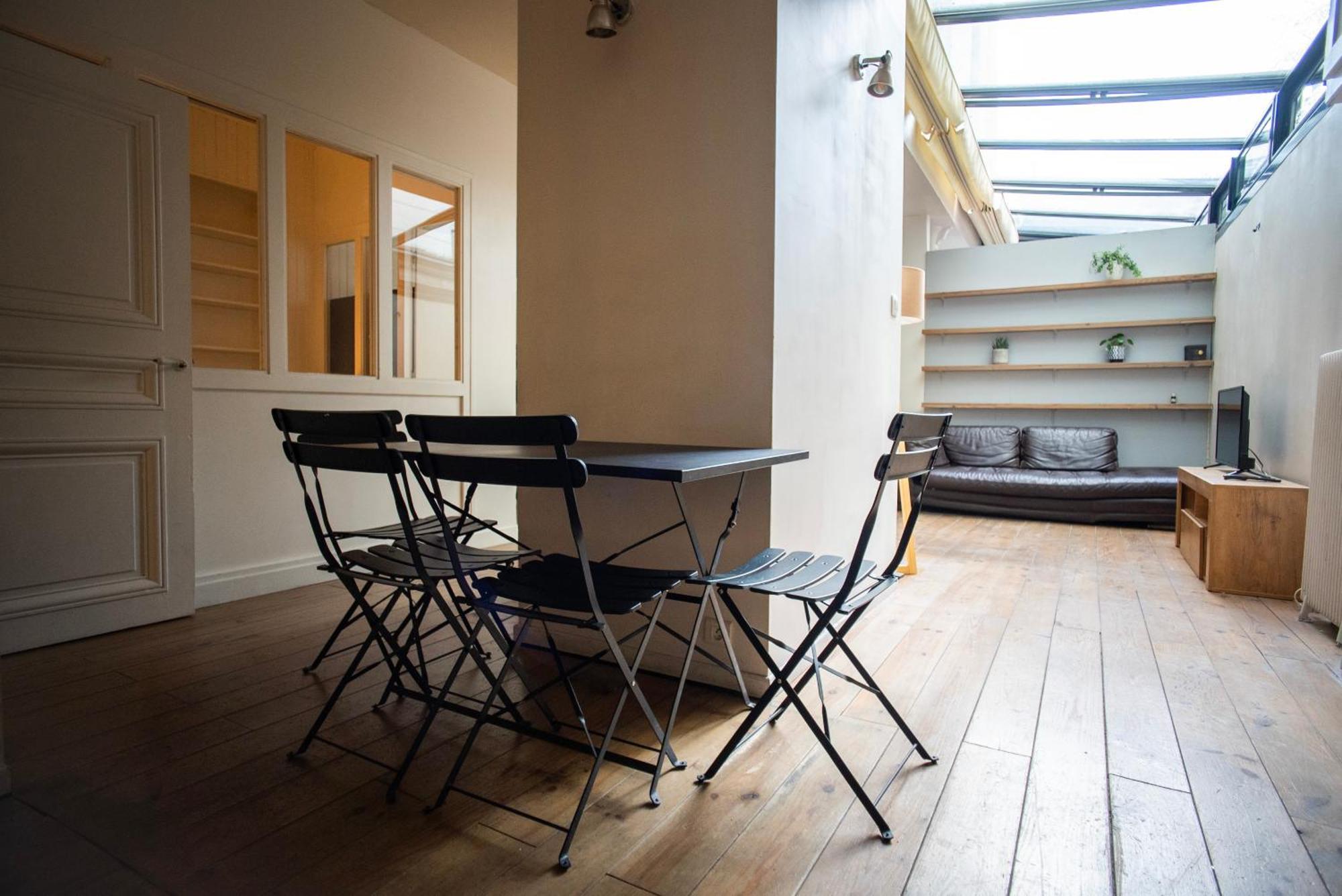 Loft Branche Dans Le Quartier Le Plus Tendance De Paris Apartment Bagian luar foto